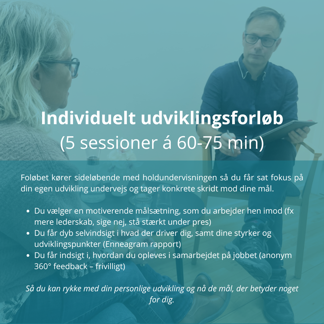 Individuelt udviklingsforløb